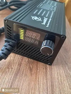 nowa ładowarka do baterii li-ion napięcie na wyjściu 87,6V, natężenie regulowane 2-8 A cena 250 zł - WARSZAWIAK.EU