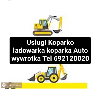 Usługi minikoparka Rzeszów Krasne Strażów Palikówka tel 692120020 - WARSZAWIAK.EU