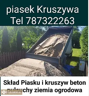 Piasek na trawniki wertykulację Rzeszów Tyczyn Budziwój tel 787322263 - WARSZAWIAK.EU