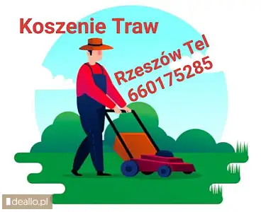 Koszenie traw działek Rzeszów Tyczyn Budziwój tel 660175285 - WARSZAWIAK.EU