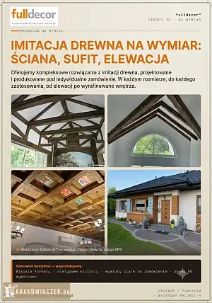 belki rustykalne dekoracyjne maskownice NA WYMIAR imitacja drewna elastyczna deska elewacyjna maskow - WARSZAWIAK.EU