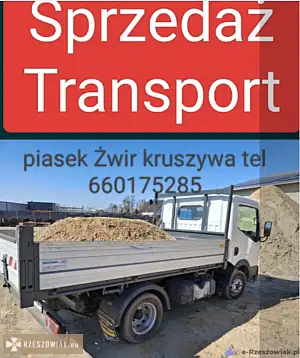 Rzeszów kliniec tłuczeń grys pod kostkę piasek Rzeszów Trzebownisko tel 660175285 - WARSZAWIAK.EU
