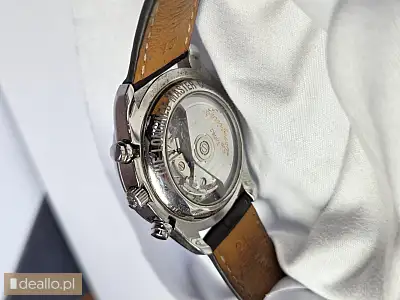 [eLicytacje] I licytacja - Zegarek mechaniczny Longines Master Collection Chrono Moonphase na pasku  - Zdjęcie 3 - WARSZAWIAK.EU