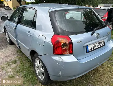 [eLicytacje] I licytacja - Toyota Corolla, 1,4 diesel, rok prod. 2007, hatchback - Zdjęcie 5 - WARSZAWIAK.EU