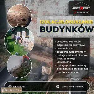 Drenaż fundamentów, osuszanie, izolacja, remonty piwnic Śląsk / Małopolska - Zdjęcie 3 - WARSZAWIAK.EU