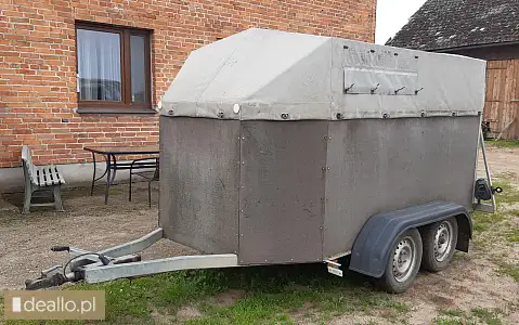 [eLicytacje] II licytacja - Przyczepa specjalna do przewozu zwierząt typu SAM, rok budowy 2012, łado - WARSZAWIAK.EU