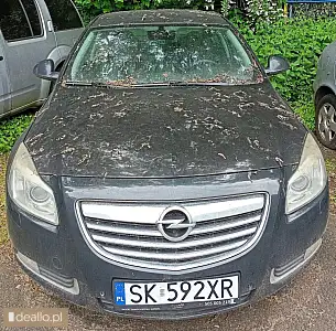 [eLicytacje] I licytacja - Samochód osobowy OPEL INSIGNIA, sedan, rok 2009 - WARSZAWIAK.EU