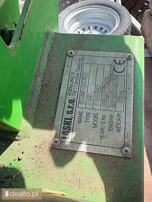 [eLicytacje] I licytacja - Frezarka - karczownik ręczny Laski F-460 z napędem  - Zdjęcie 5 - WARSZAWIAK.EU