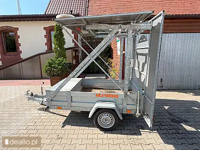 [eLicytacje] II licytacja - Przyczepa lekka ciężarowa Carro - WARSZAWIAK.EU