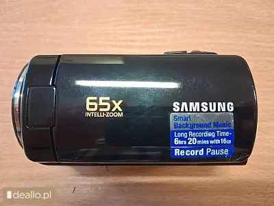 [eLicytacje] I licytacja - kamera cyfrowa Samsung SMX-F50BP/EDC wraz z etui - Zdjęcie 2 - WARSZAWIAK.EU