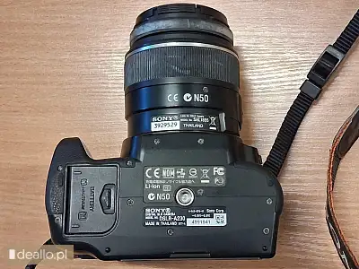 [eLicytacje] I licytacja - aparat fotograficzny Sony Alpha DSLR-A230 wraz z torbą - Zdjęcie 3 - WARSZAWIAK.EU