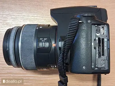 [eLicytacje] I licytacja - aparat fotograficzny Sony Alpha DSLR-A230 wraz z torbą - Zdjęcie 4 - WARSZAWIAK.EU