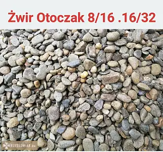 Żwir drenarski kamień otoczak kliniec grys piasek Tyczyn Budziwój Rzeszów - Zdjęcie 2 - WARSZAWIAK.EU