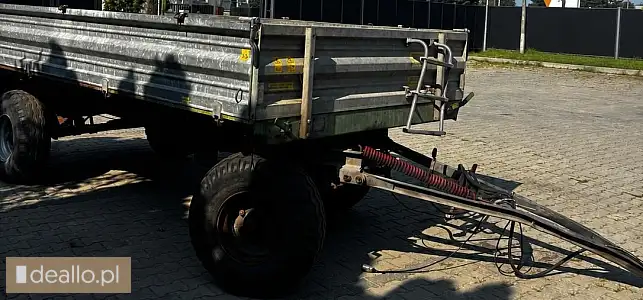 [elicytacje] i licytacja - cynkomet t-169/2 przyczepa ciężarowa rolnicza skrzynia - WARSZAWIAK.EU