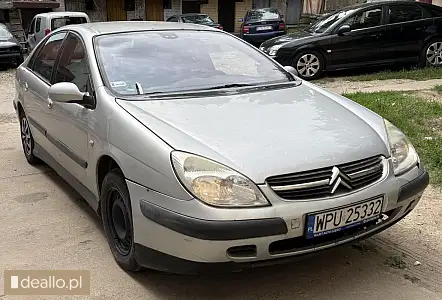Samochód osobowy Citroen C5 kareta sedan - II licytacja - [eLicytacje] - WARSZAWIAK.EU