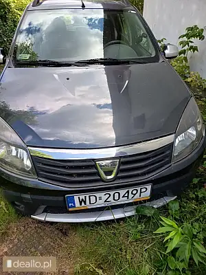 Dacia sandero stepway, rok produkcji. 2012, poj. 1598 cm3, benzyna  - i licytacja - [elicytacje] - WARSZAWIAK.EU