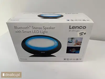 [elicytacje]  - głośnik lenco bt-210 light  - WARSZAWIAK.EU