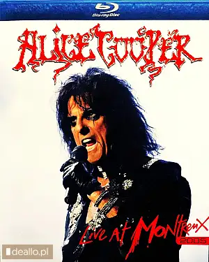⭐⭐⭐Unikat- Blu Ray Nowe- Polecam Kultowy Koncert Na Płycie Blu Ray Alice Cooper - live - WARSZAWIAK.EU