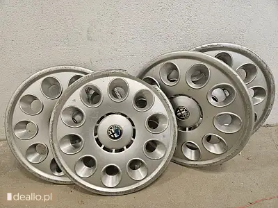 [eLicytacje]  - Kołpaki Alfa Romeo, 15 cali, komplet 4 szt. - WARSZAWIAK.EU