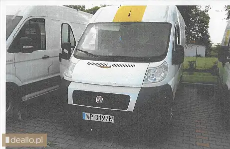 [eLicytacje] I licytacja - samochód ciężarowy Fiat Ducato - WARSZAWIAK.EU
